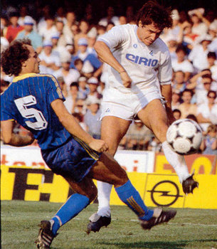 16 settembre 1984: VERONA - NAPOLI 3 a 1