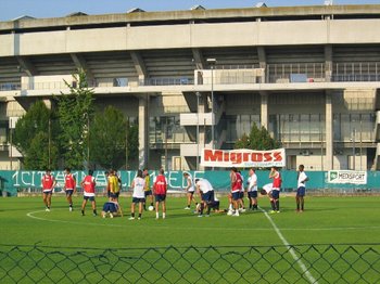 DAL CAMPO DI ALLENAMENTO