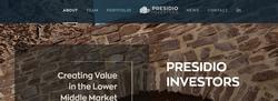 PRESIDIO PRESENTA ... QUELLO CHE HA GIA' FATTO