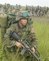 Marine in assetto di guerra