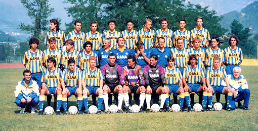 La rosa del Verona 1993-94