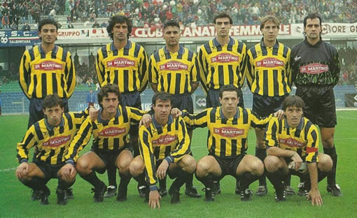 La
  formazione della Juve Stabia che il 19 dicembre 1993 perse 3-1 a
  Salerno