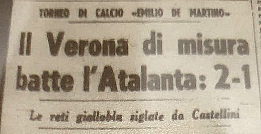 Il Verona di misura batte l'Atalanta: 2-1