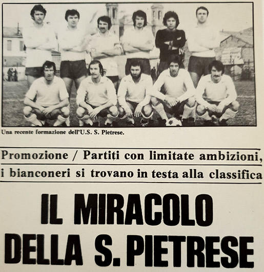 Il miracolo della S.Pietrese