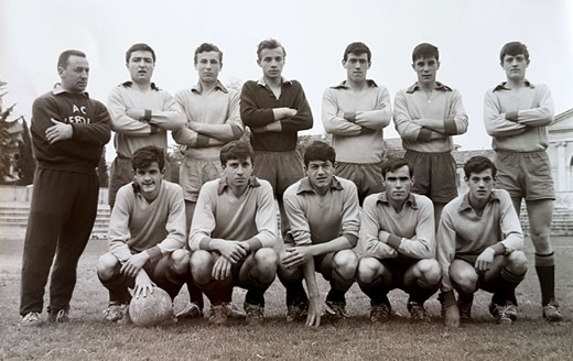 Una formazione Allievi del 1965-66