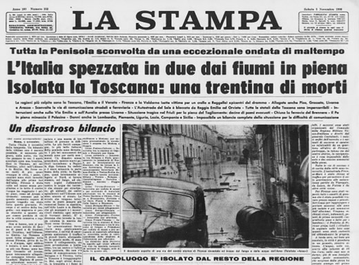 La Stampa racconta la devastazione